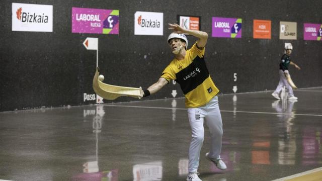 Barandika-Manci y Erkiaga-Unda, semifinalistas del Grand Slam de Gernika tras ganar a Goixerri-Zabala y a Urreisti-Lekerika.