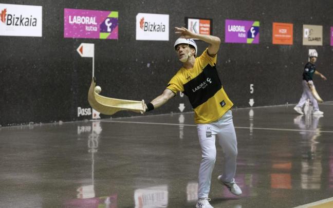 Barandika-Manci y Erkiaga-Unda, semifinalistas del Grand Slam de Gernika tras ganar a Goixerri-Zabala y a Urreisti-Lekerika.