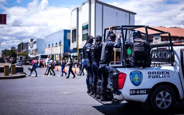 Una patrulla de la Policía venezolana en una imagen de archivo. Una patrulla de la Policía venezolana en una imagen de archivo.