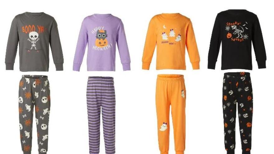 Pijamas infantiles de Halloween