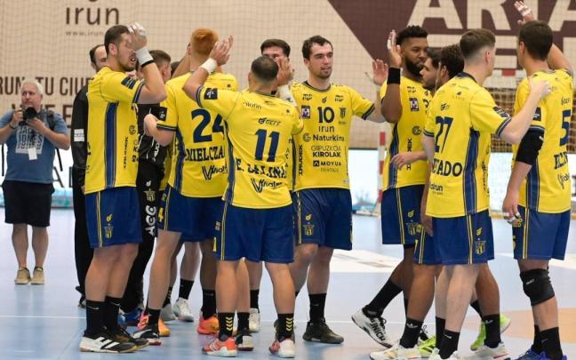 Irudek Bidasoa Irun durante un partido.