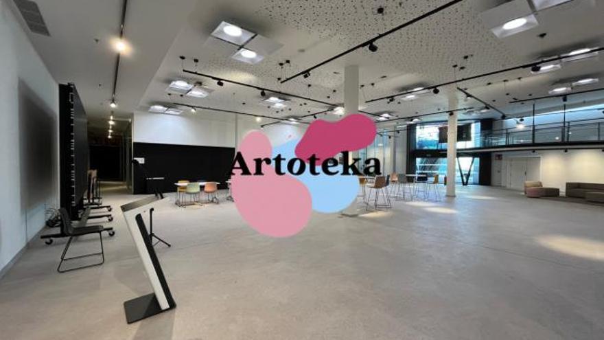 Artoteka es un servicio pionero puesto en marcha hoy en el CBA de Irun.