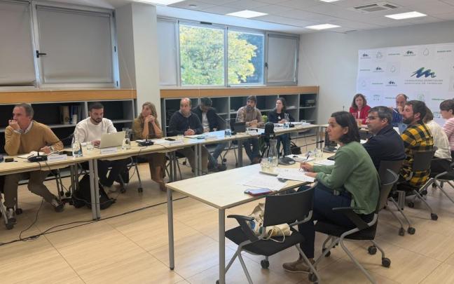 Foto de la asamblea de la Mancomunidad de Servicios de Txingudi celebrada esta semana.