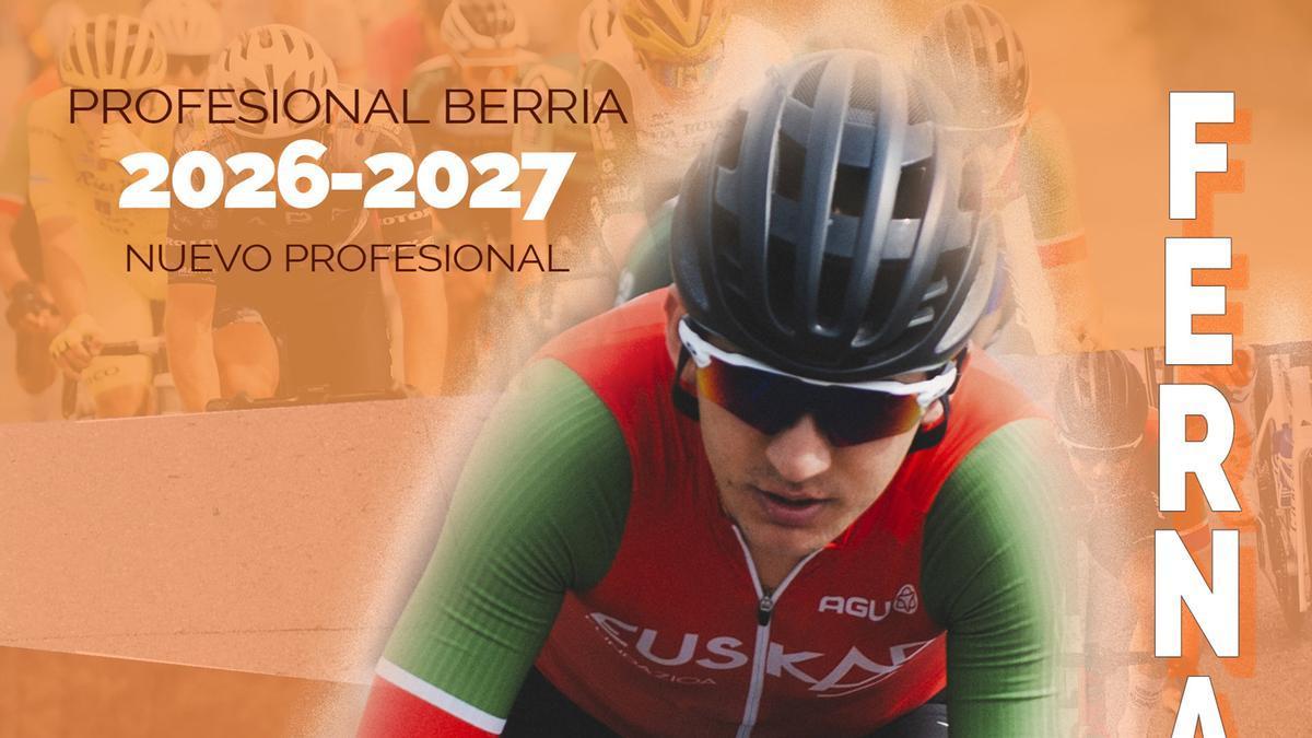 Samuel Fernandez Euskaltel-Euskadirekin arituko da 2026an eta 2027an.