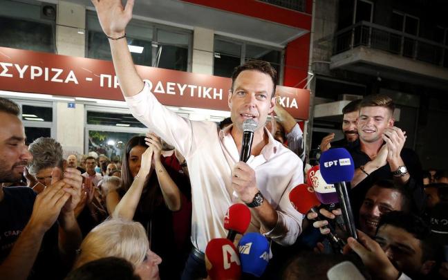 Stefanos Kasselakis ha sido elegido nuevo líder del izquierdista Syriza. Stefanos Kasselakis ha sido elegido nuevo líder del izquierdista Syriza.