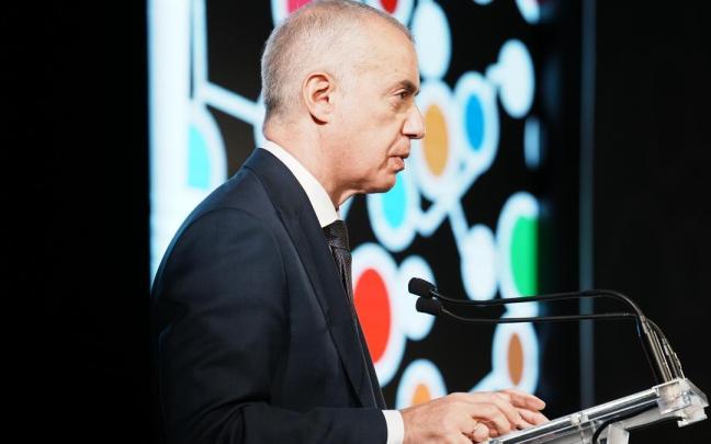 Iñigo Urkullu, en un acto este lunes.