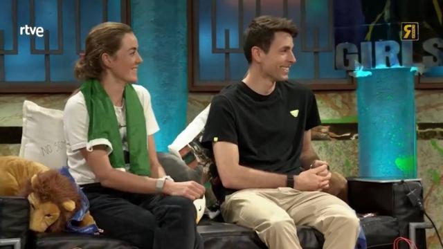 Oriol Cardona y Ana Alonso en 'La Revuelta'