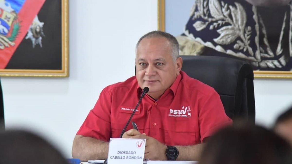 El ministro de Interior de Venezuela, Diosdado Cabello
