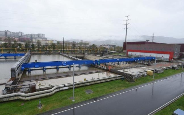 Obras de mejora del tratamiento primario de la EDAR de Galindo.