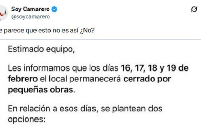 El comienzo del post.