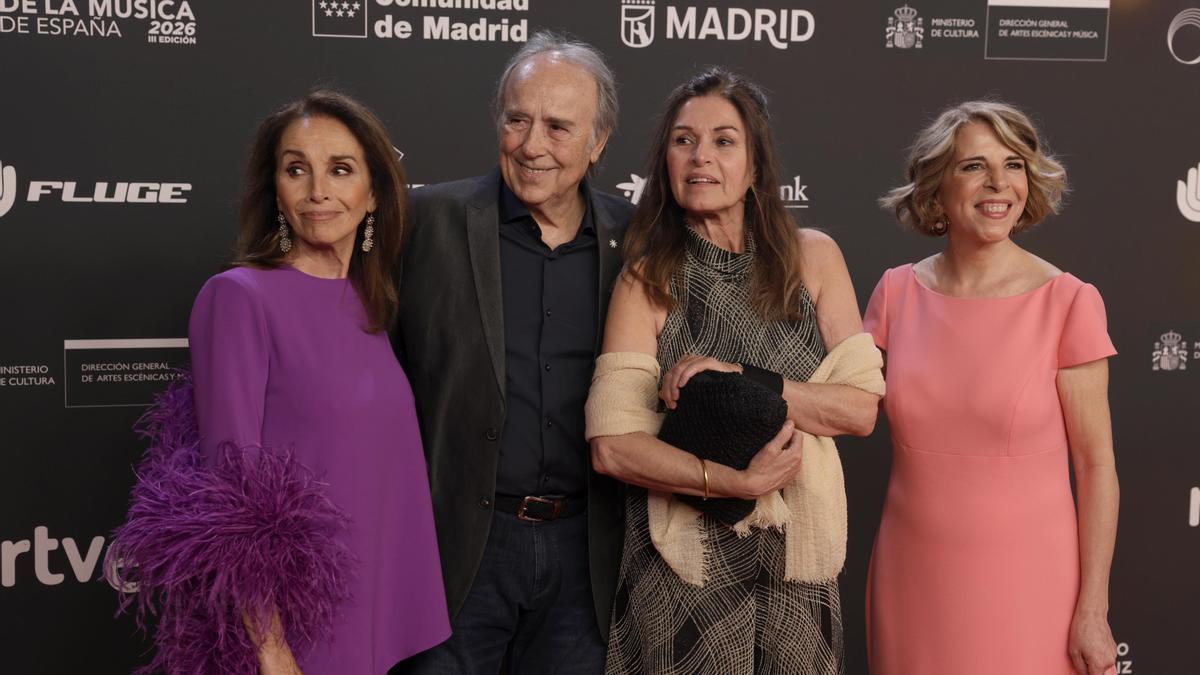 En imágenes: Alfombra roja de los III Premios de la Academia de la Música