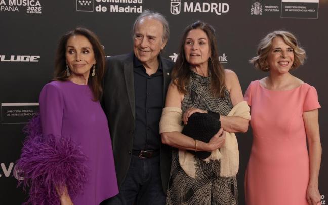 En imágenes: Alfombra roja de los III Premios de la Academia de la Música