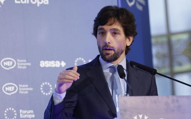 El eurodiputado y hasta ahora secretario general de Ciudadanos, Adrián Vázquez. / EFE El eurodiputado y hasta ahora secretario general de Ciudadanos, Adrián Vázquez.