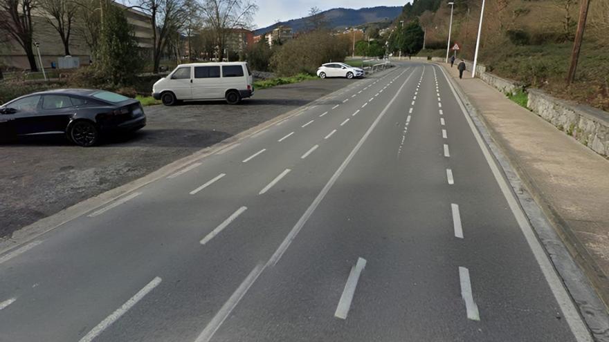 Calle Bitorika en Laudio