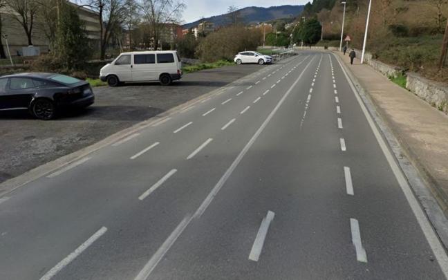Calle Bitorika en Laudio