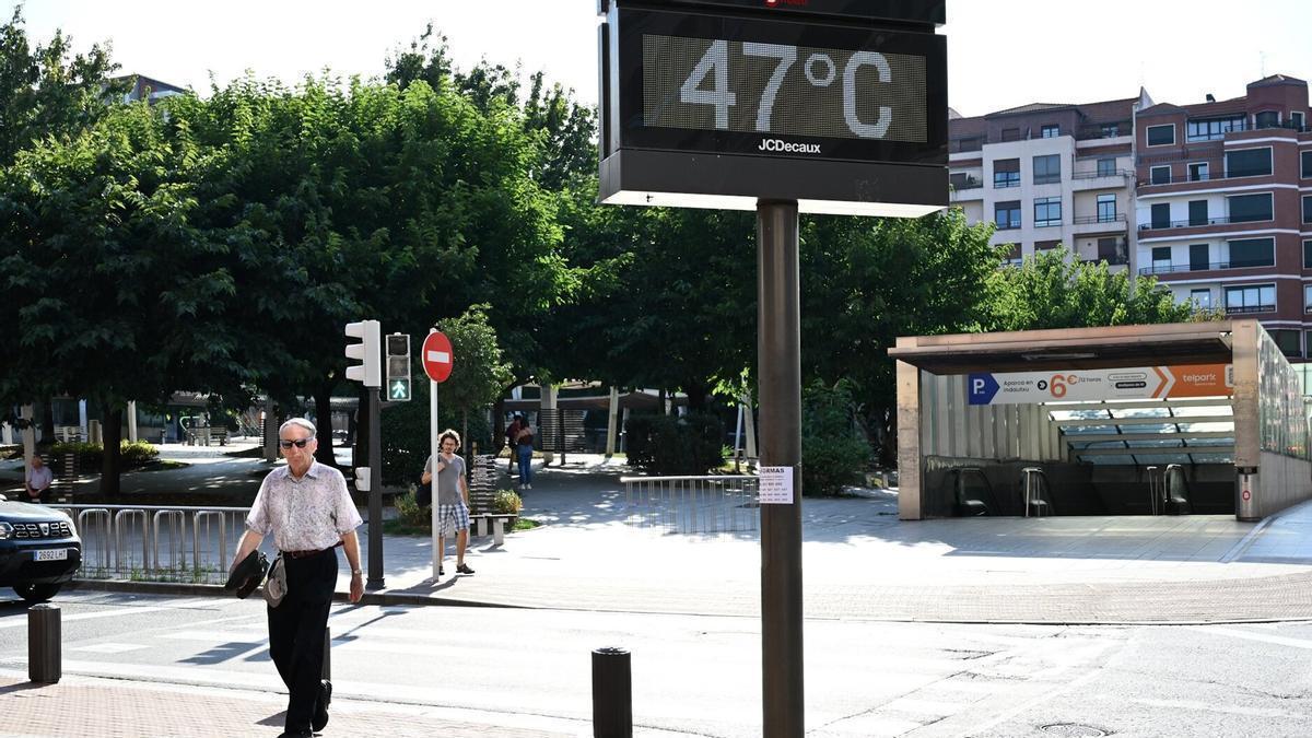 El 11 de agosto fue el día más caluroso del verano en Euskadi.