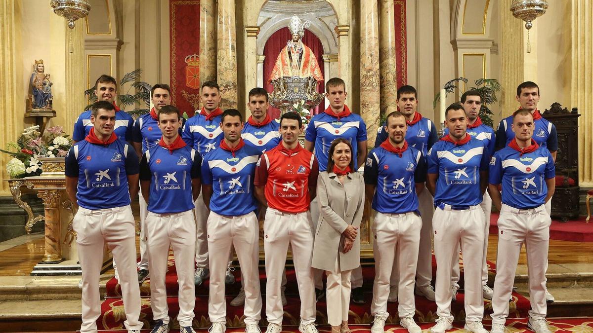En imágenes: la presentación de la feria de San Fermín. JAVIER BERGASA