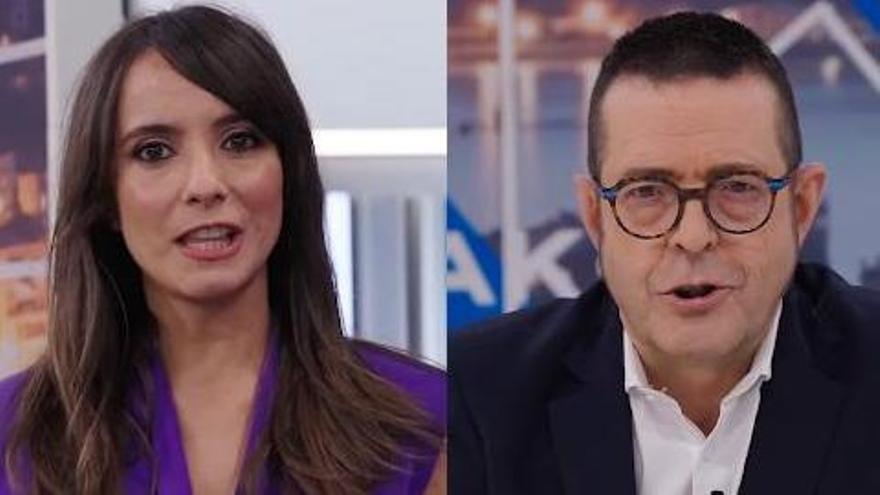 Lapitz y Leire Torre, hasta ahora presentadores de 'En Jake'.