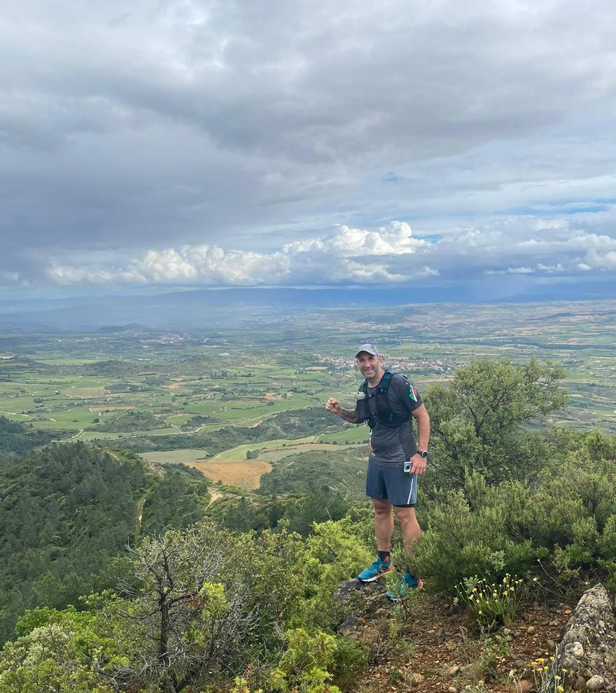 llegando a la primera cima