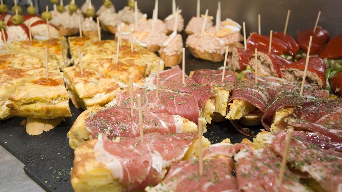 Barra de pintxos