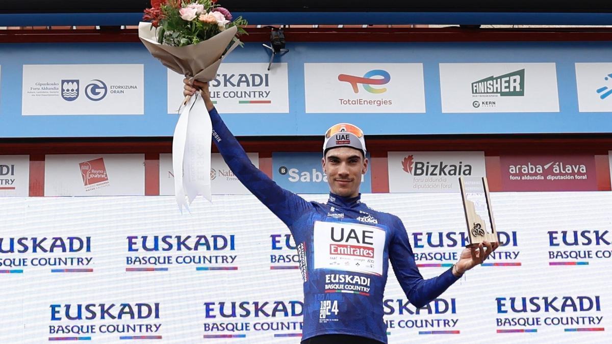 Juan Ayuso se impone en la Itzulia