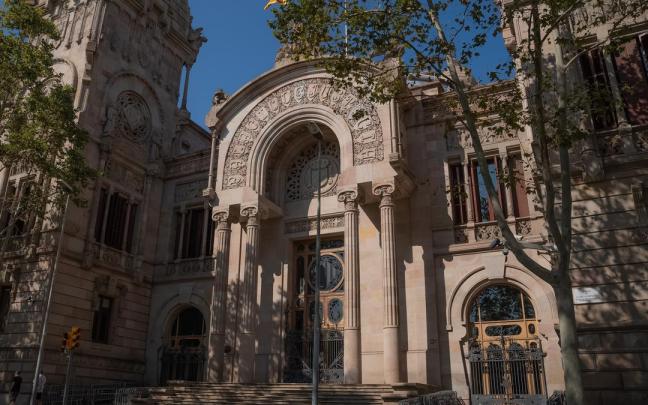 Exterior del Tribunal Superior de Justicia de Cataluña (TSJC).