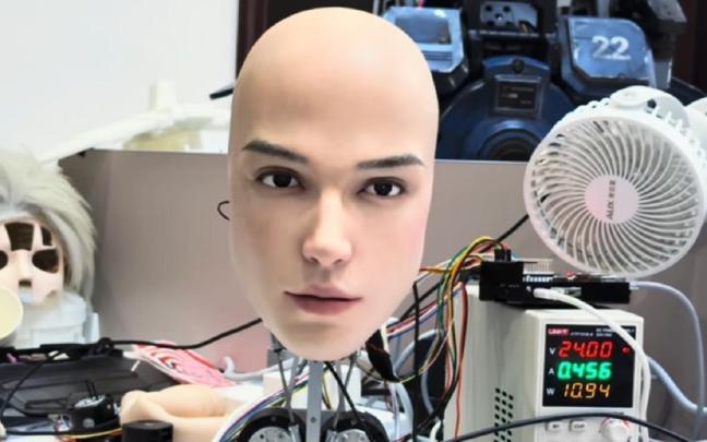 La cabeza robótica Origin M1 de la compañía china AheadForm.