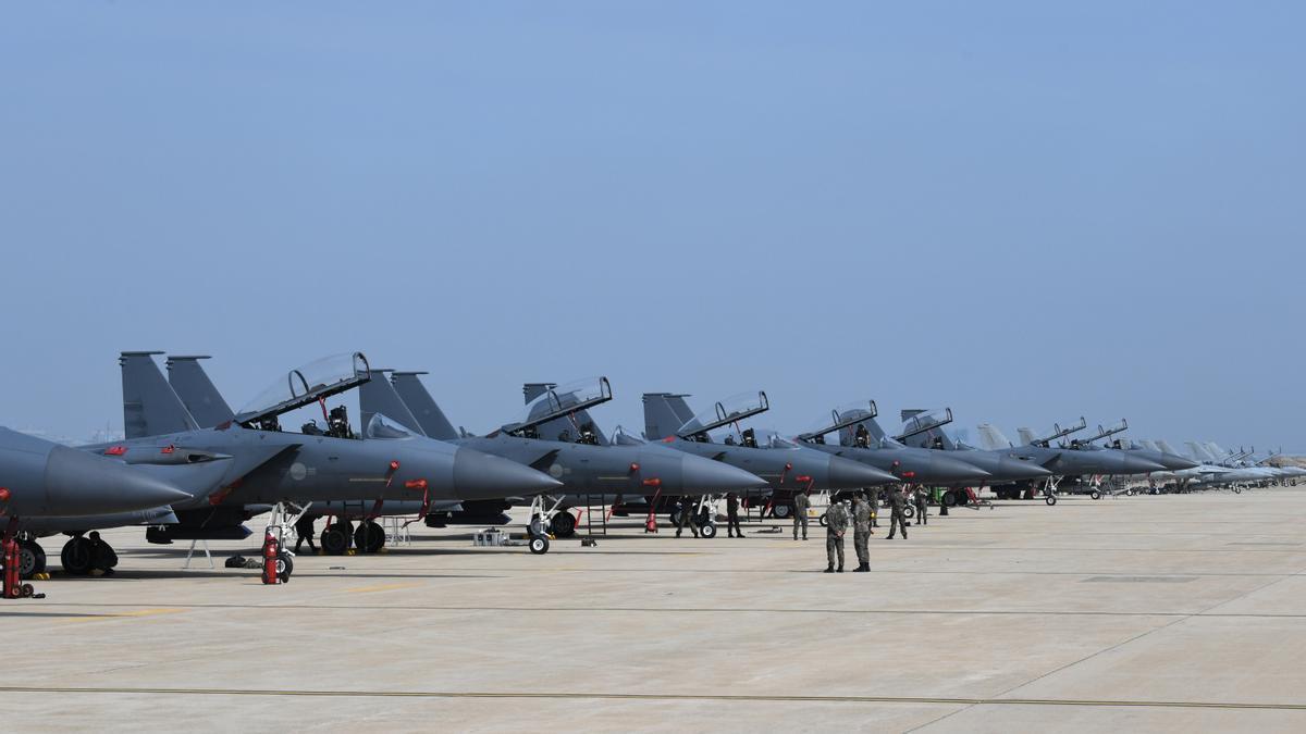 Ejercicio aéreo conjunto Estados Unidos-Corea del Sur