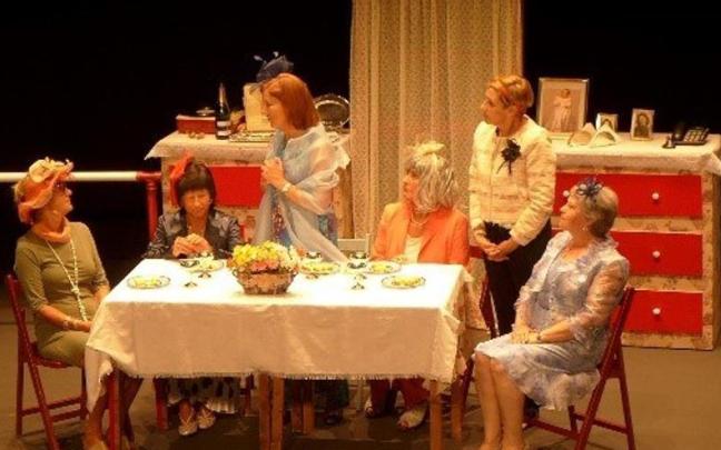 Oroimenak Antzerki Taldea en otra representación teatral