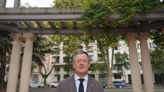 Bingen Zupiria durante la entrevista el pasado jueves en Bilbao