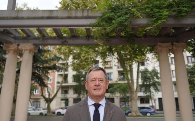 Bingen Zupiria durante la entrevista el pasado jueves en Bilbao