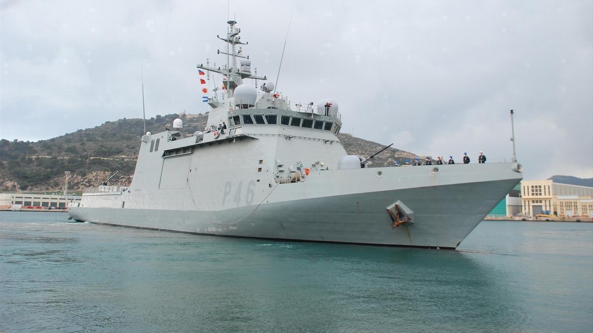 El buque de acción marítima 'Furor', que acudirá a prestar apoyo a la Global Sumud Flotilla.