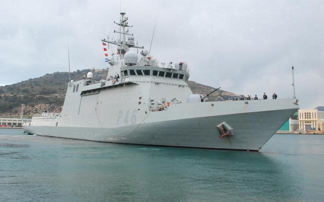 El buque de acción marítima 'Furor', que acudirá a prestar apoyo a la Global Sumud Flotilla.