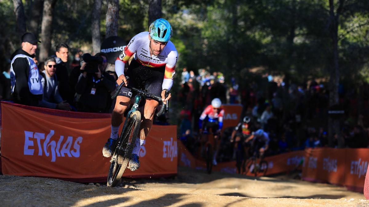 Felipe Orts, tercero tras una gran carrera.