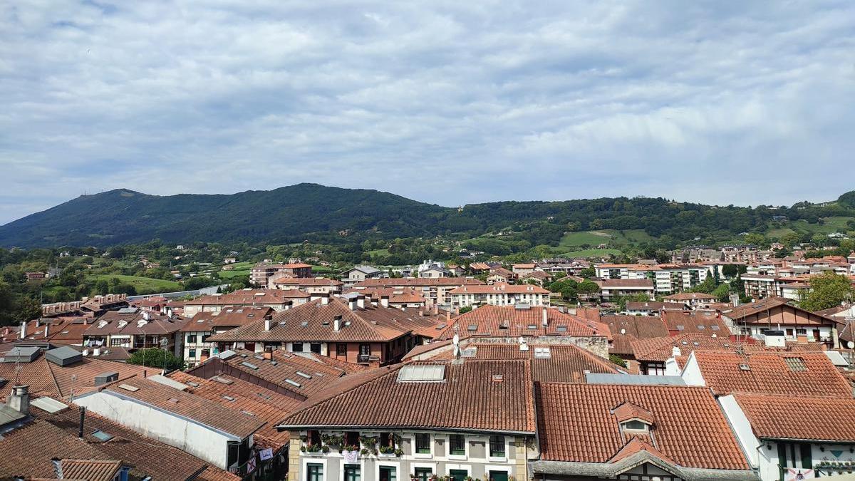Vista de Hondarribia.