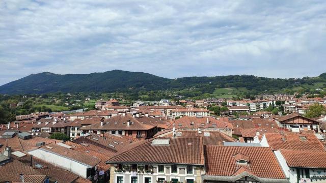 Vista de Hondarribia.