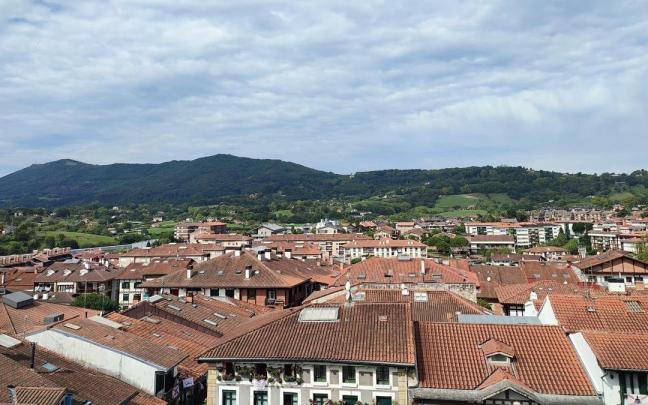 Vista de Hondarribia.