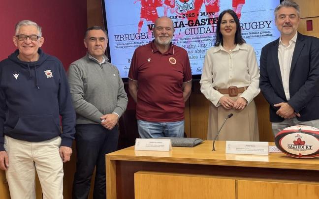 Araba Rugby Cup eta errugbiko Euskal Ligako finalak jokatuko dira maiatzean Gasteizen. / Utzitakoa Araba Rugby Cup eta errugbiko Euskal Ligako finalak jokatuko dira maiatzean Gasteizen.