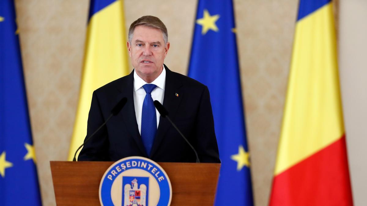 El hasta ahora presidente de Rumanía Klaus Iohannis.