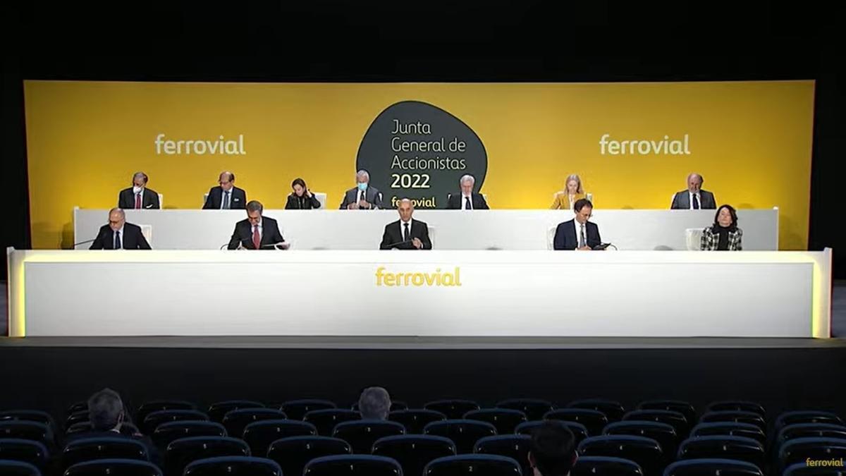 Ferrovial ha fijado el próximo 13 de abril la fecha en la que celebrará la junta general de accionistas.
