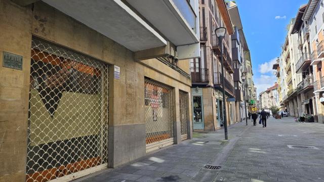Un local vacío en Beasain / Udala Un local vacío en Beasain