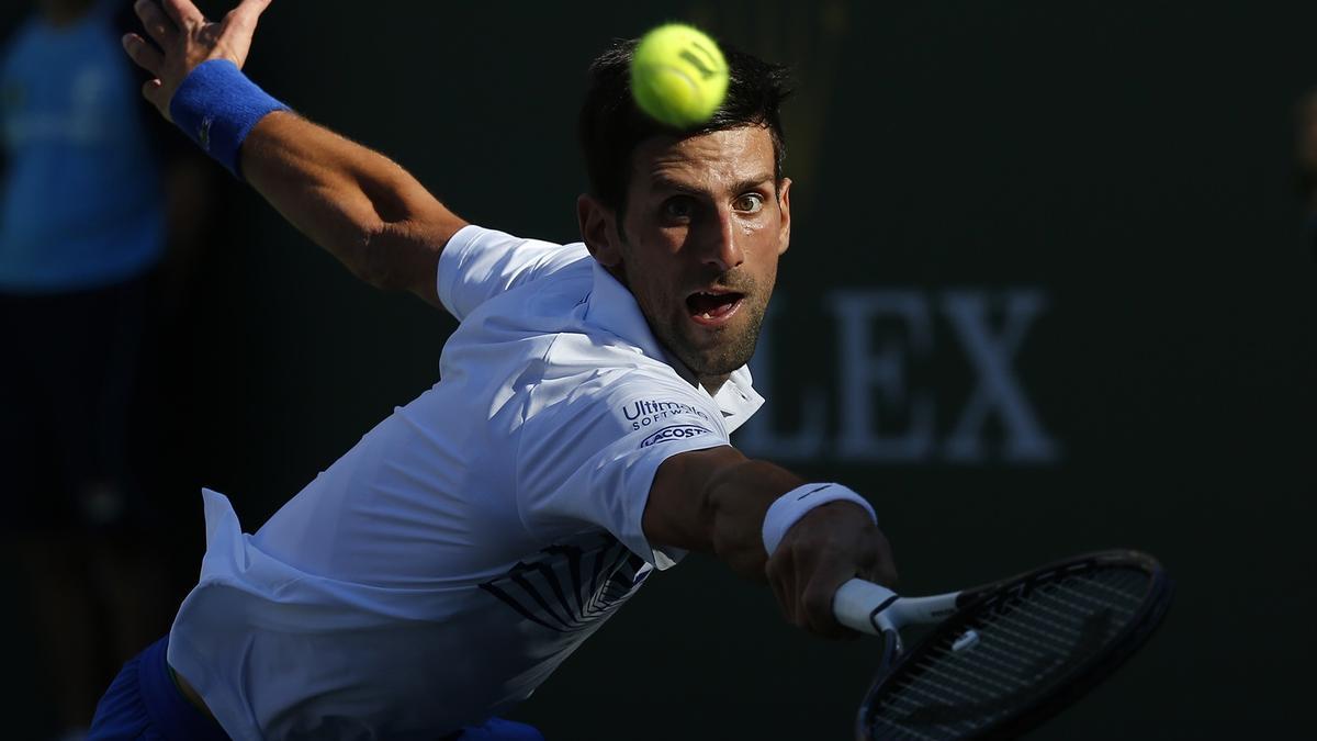Djokovic en Indian Wells, en una imagen de archivo.