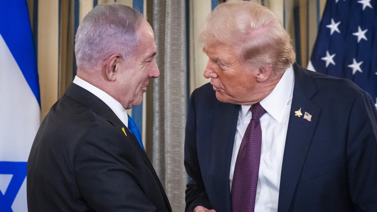 Trump y Netanyahu, en uno de sus últimos encuentros.