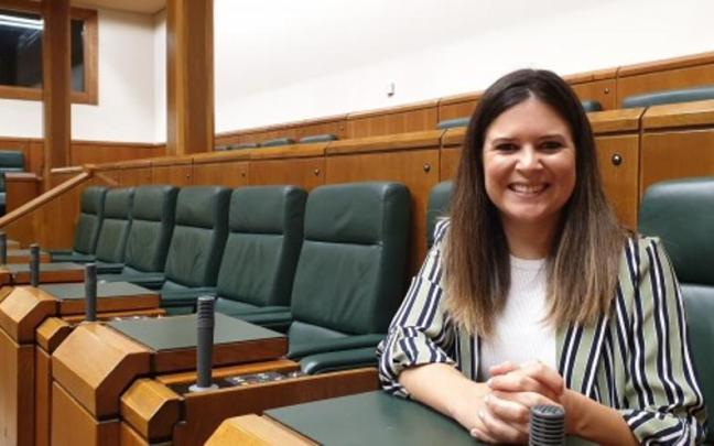 La parlamentaria del PNV Maitane Ipiñazar.