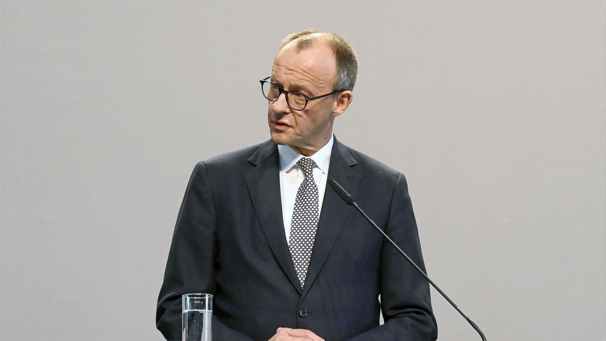 El líder de la Unión Demócrata Cristiana (CDU) de Alemania, Friedrich Merz.