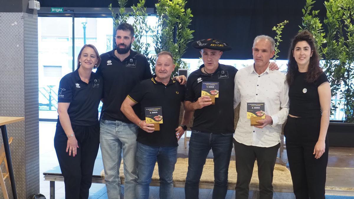 La carnicería Odriozola se hizo con la victoria en el concurso para elegir la mejor carne para hamburguesas de Azpeitia.