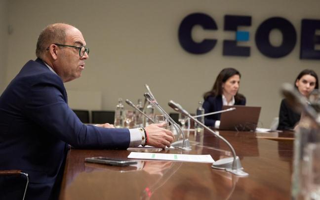 El vicepresidente de la CEOE, Lorenzo Amor.