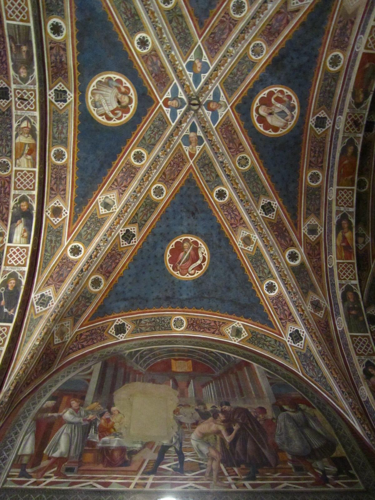 Detalle del Museo Cívico, en la misma Piazza del Campo.