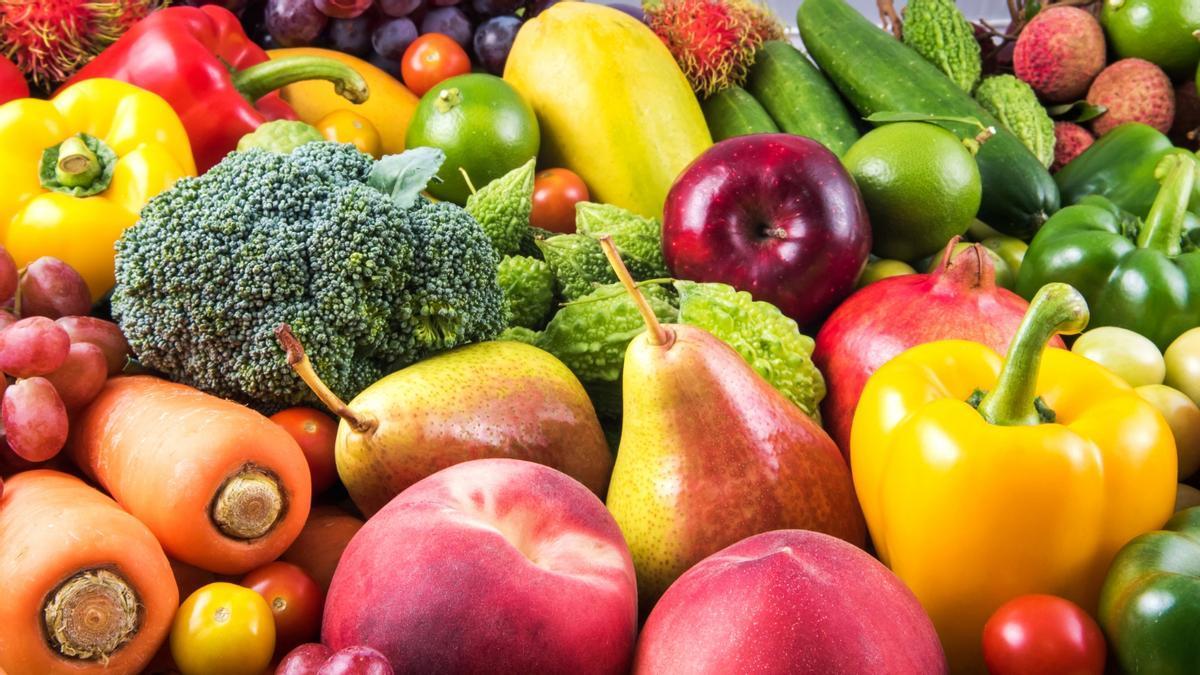 Una visa saludable requiere de un buen equilibrio de frutas y verduras.