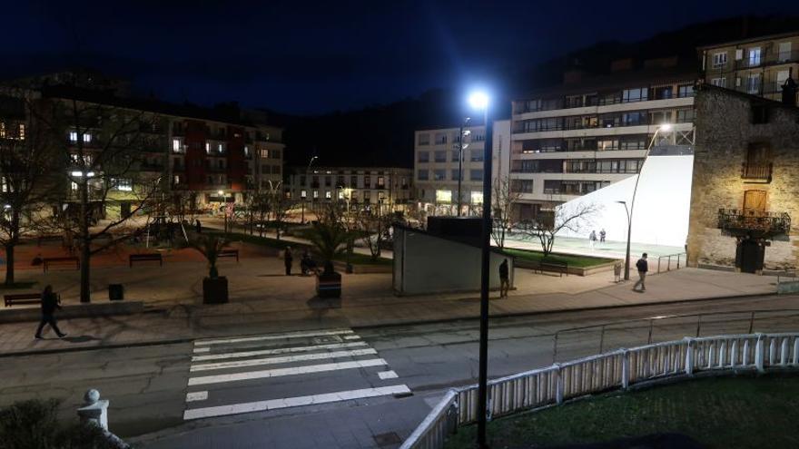 El parque Zelai Arizti de Zumarraga.